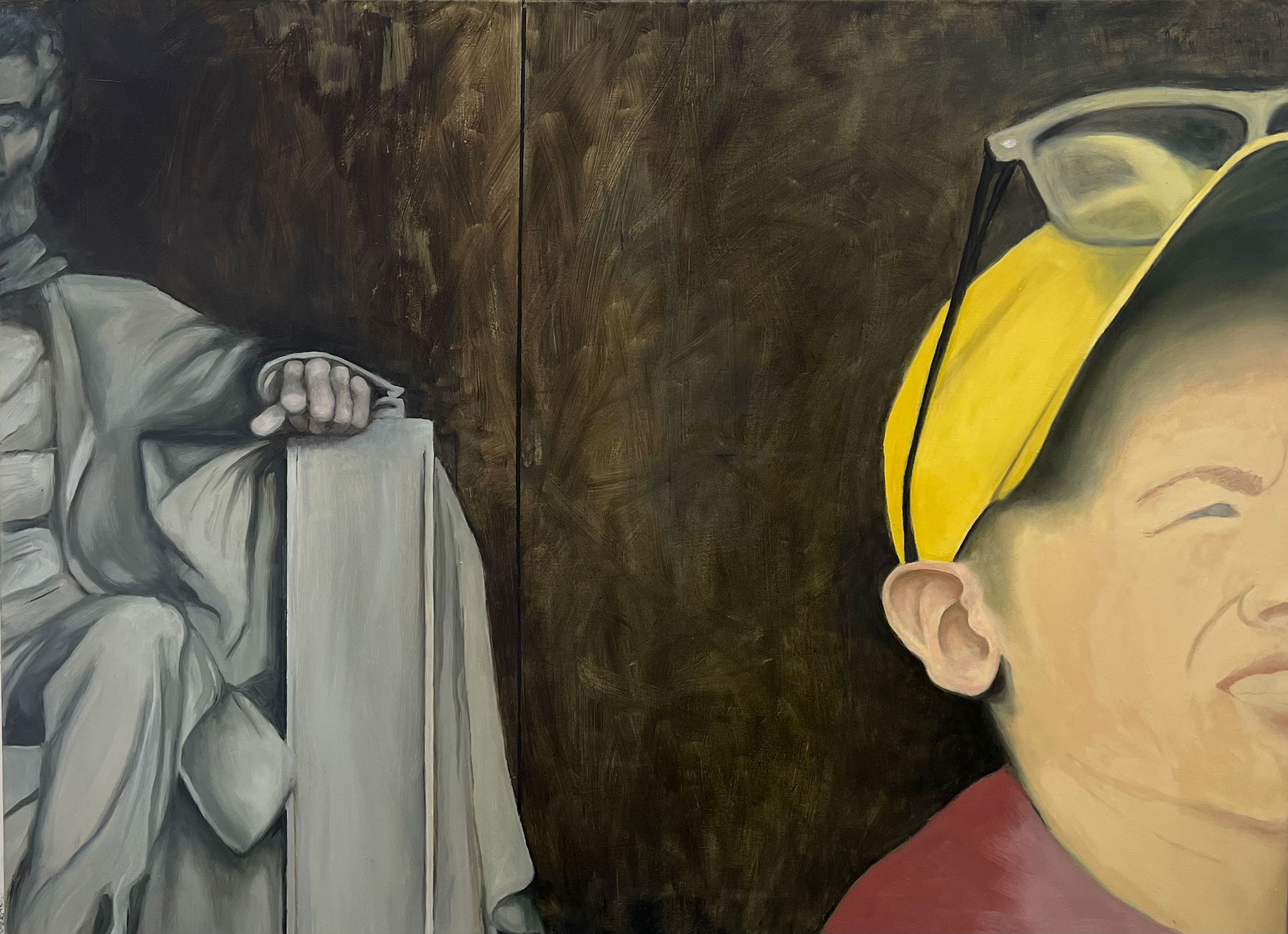 “Emancipator”, 100 x 150 cm., oil on canvas